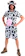 SULAMERICANA FANTASIAS Fantasia Vaca Curta Masculina com Chifres e Tetas 1
