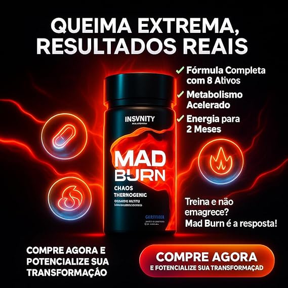 Termogênico Mad Burn 3