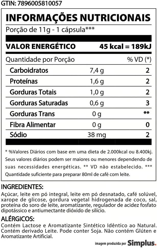 Cápsula de Latte Macchiato TRES 3 Corações 3