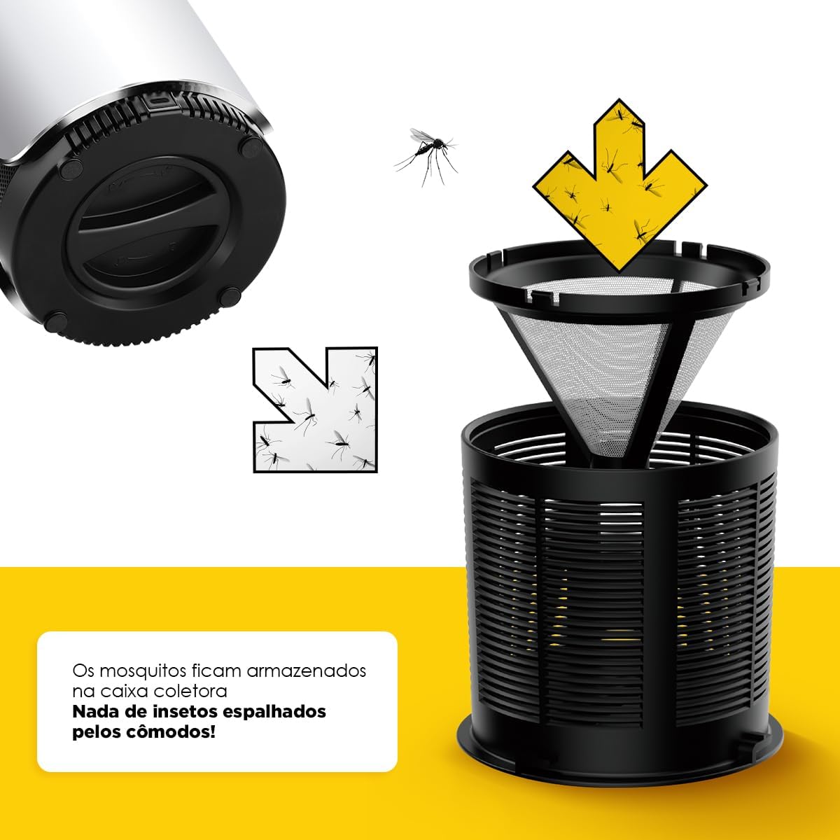 Armadilha para Mosquito Interna Atrax 5