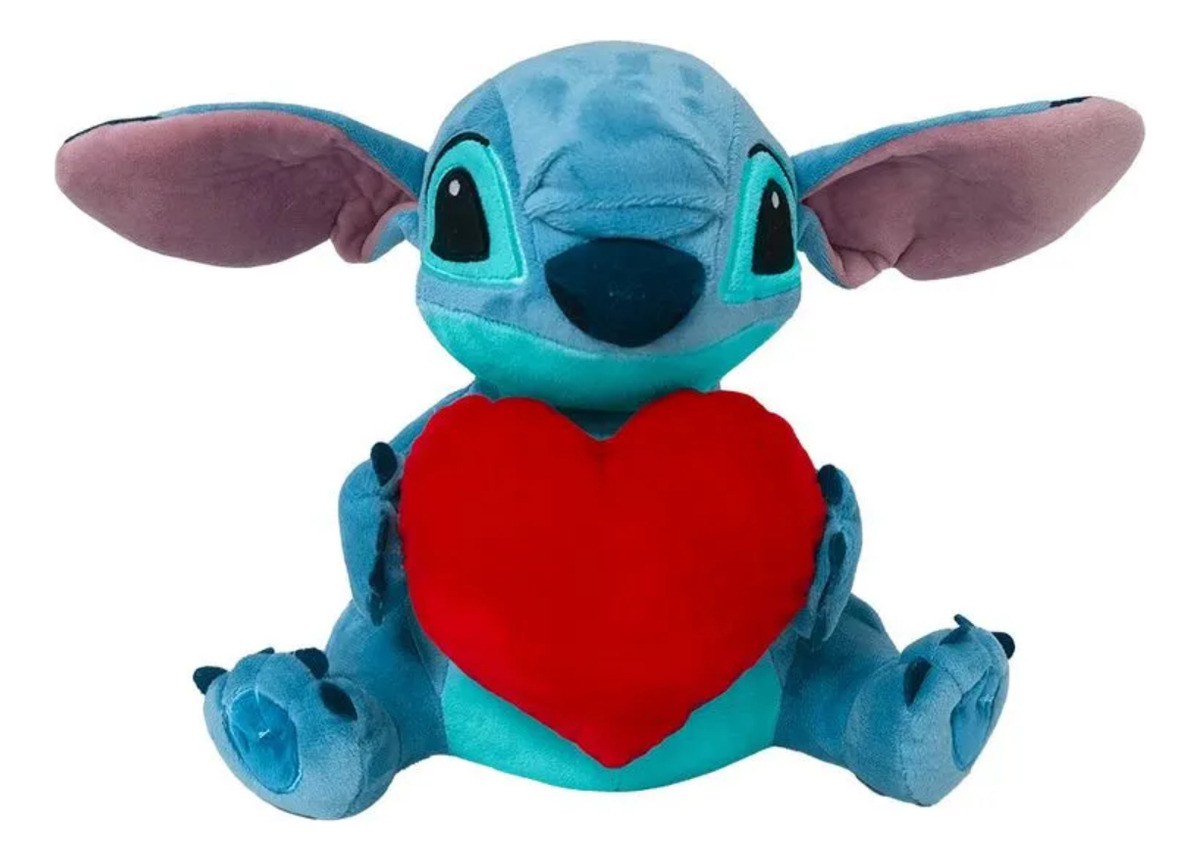 Pelúcia Stitch Coração 4