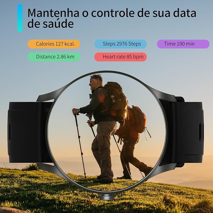 Smartwatch Peje com Pulseira Extra 4