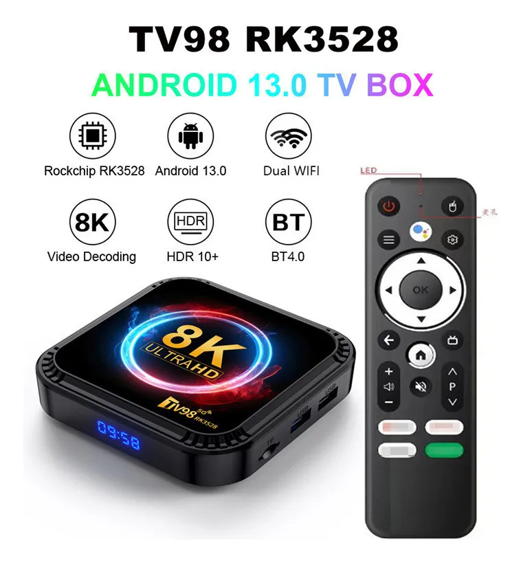 Tvbox 98 Android 13.0 FS 3