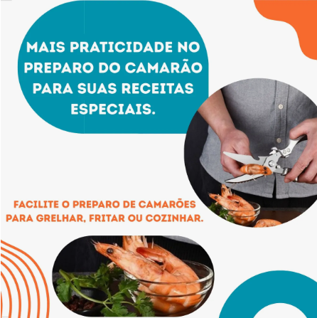 Tesoura de Cozinha Home 4