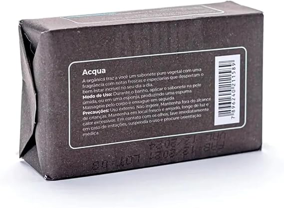 Sabonete Puro Vegetal Acqua For Men 2