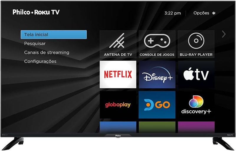 Smart TV 43” Philco LED Dolby Áudio 2