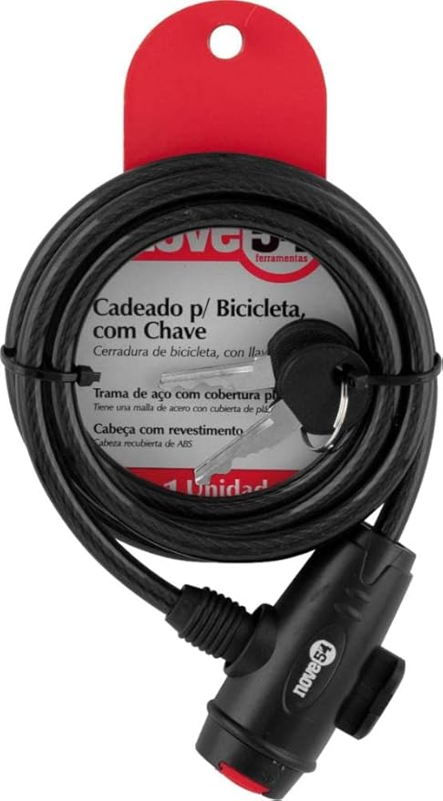 Cadeado para Bicicleta 150 cm com Chave 2