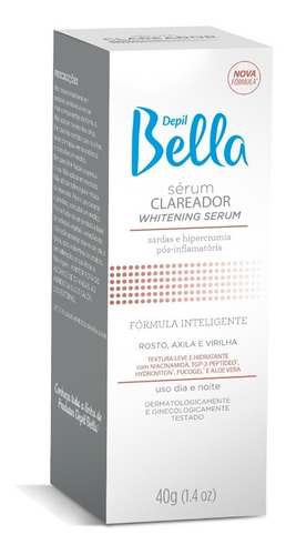 Sérum Clareador Rosto, Axila e Virilha Depil Bella 1