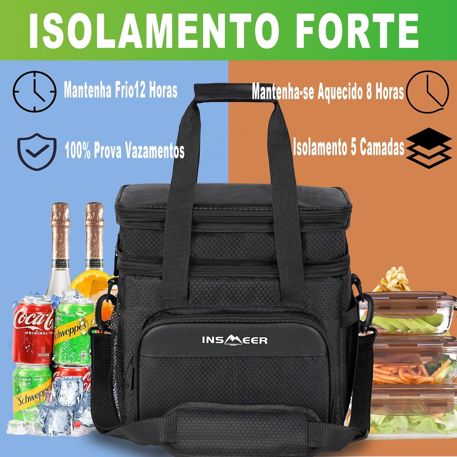 Bolsa Térmica Grande Insmeer 5