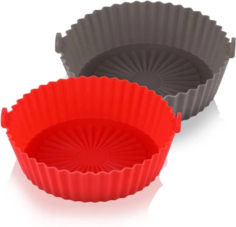 Kit 2 Formas de Silicone para Air Fryer 1