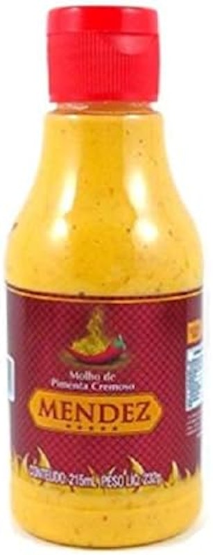 Molho de Pimenta Cremoso Tradicional Mendez 1