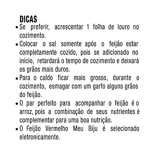 Feijão Vermelho Meu Biju 4