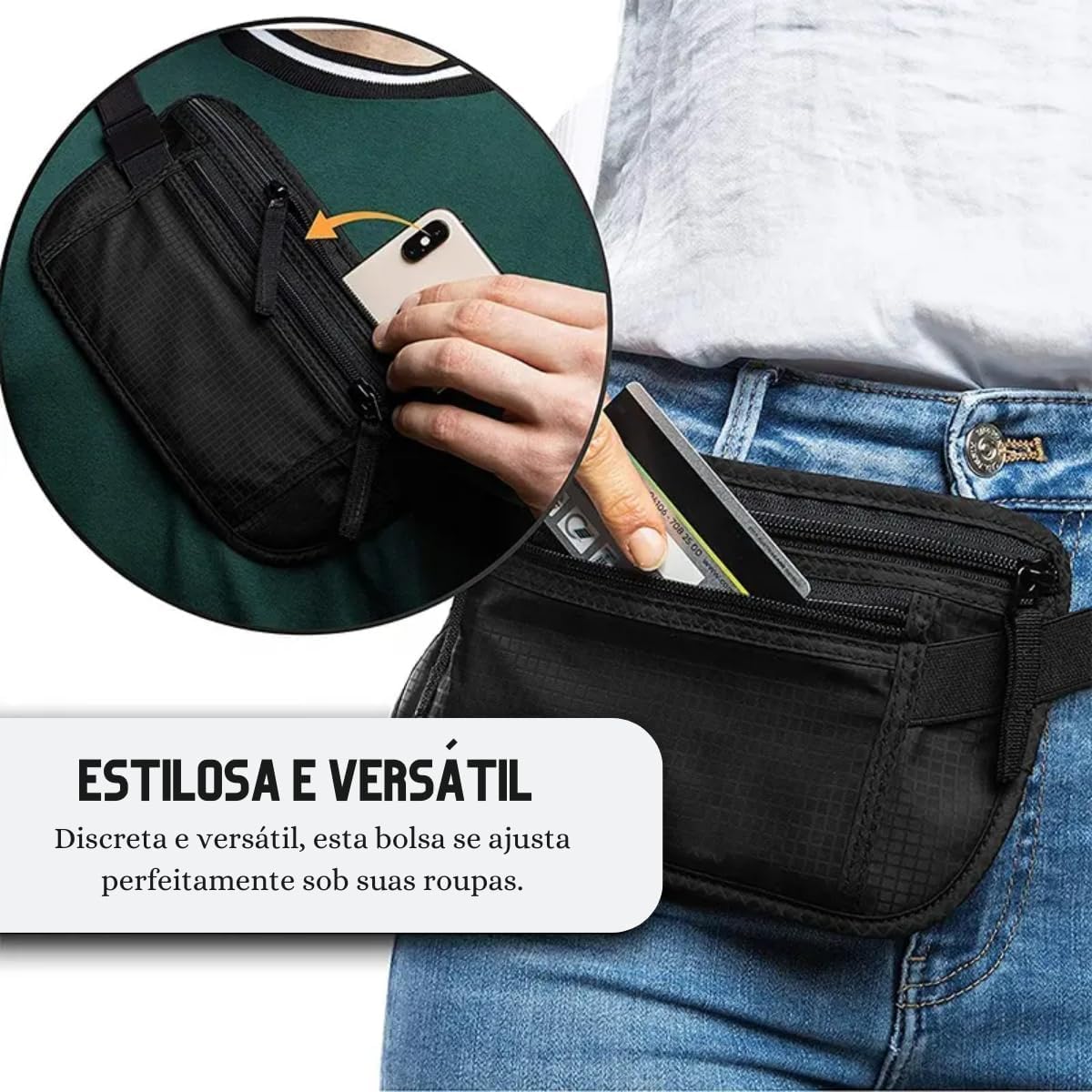 Pochete Doleira para Corrida, Caminhada e Esportes 4