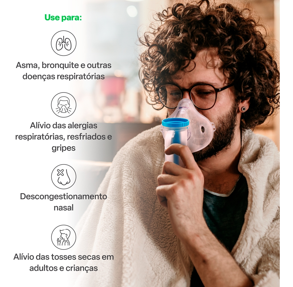 Inalador Compressor Multi Saúde AirPlus 5