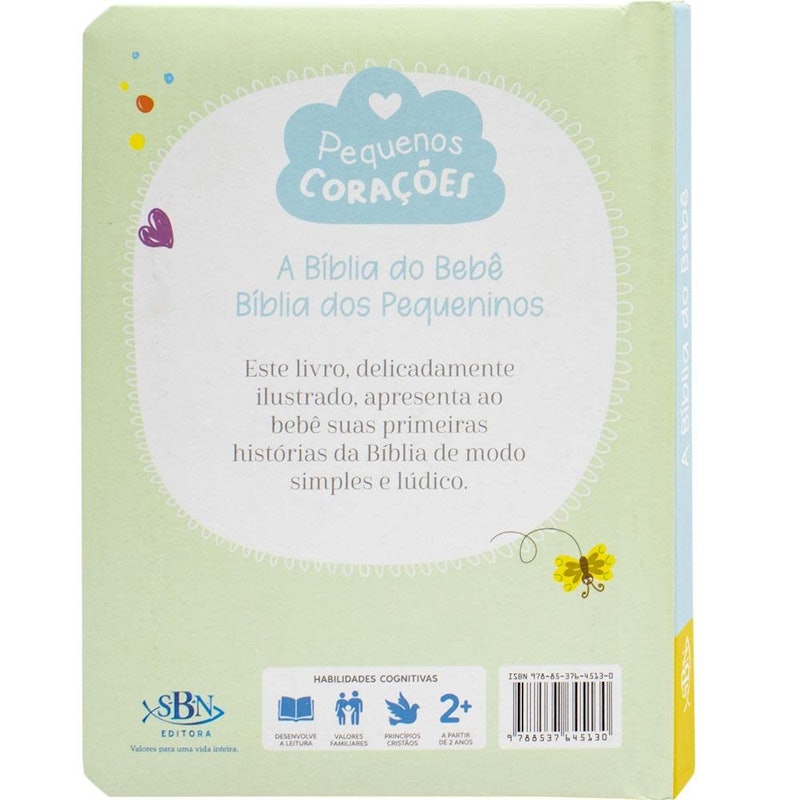 A Bíblia do Bebê Pequenos Corações 3