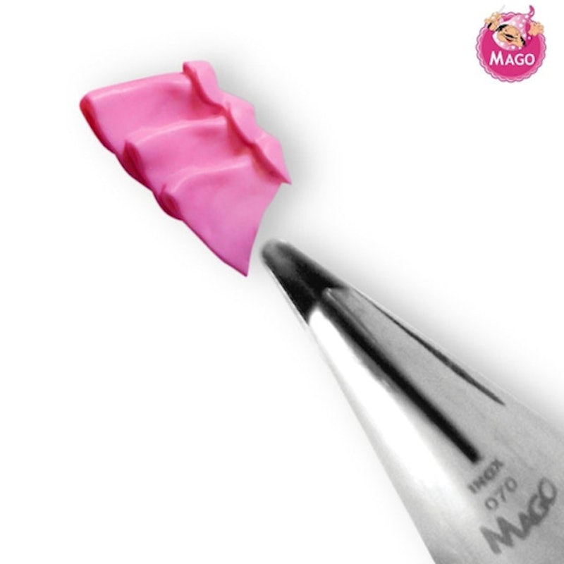 Bico de Confeitar Babado Inox Modelo 070 2