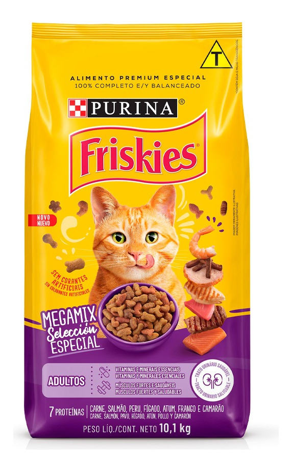 Ração Friskies Mix de Carnes 1