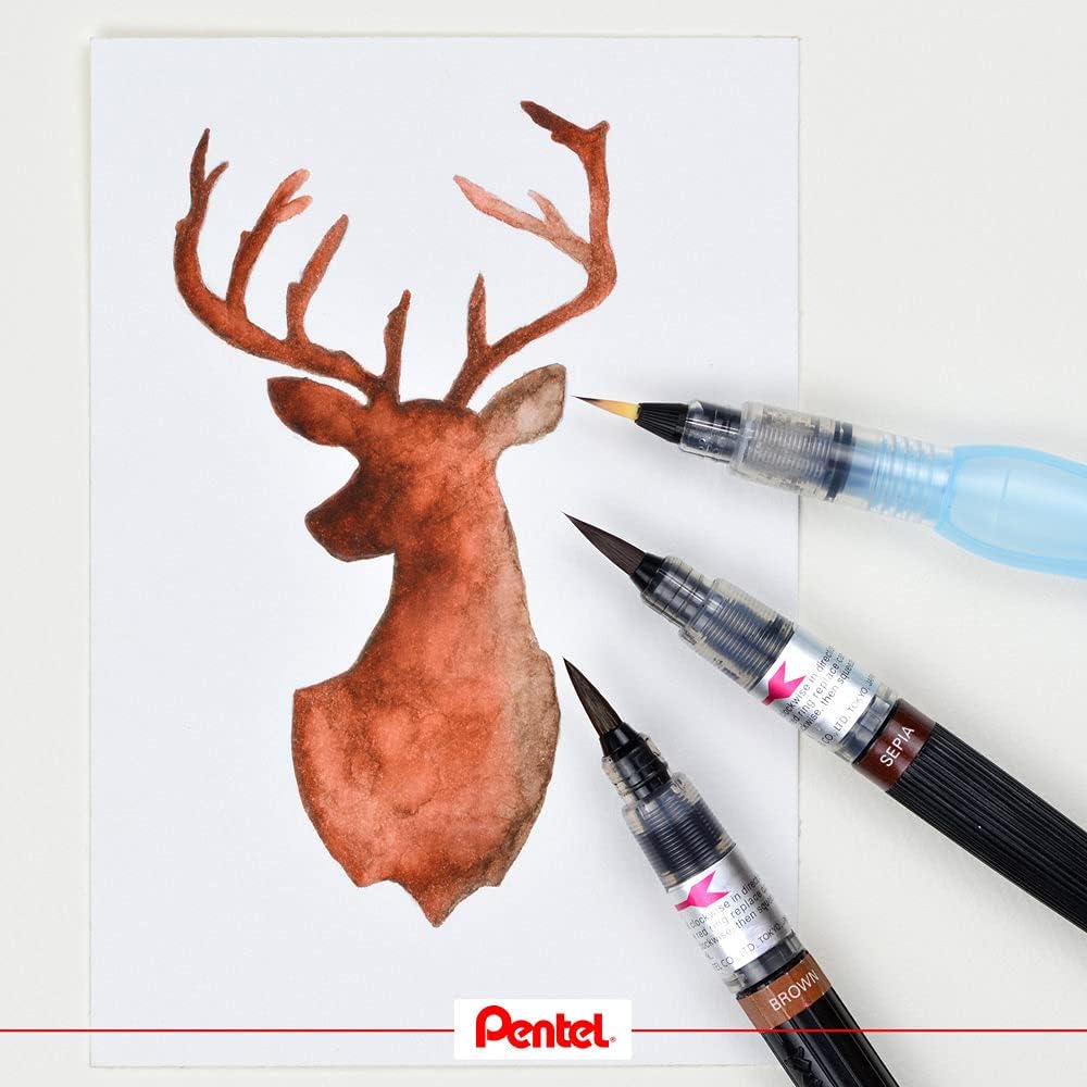 Caneta Pincel Color Brush 5