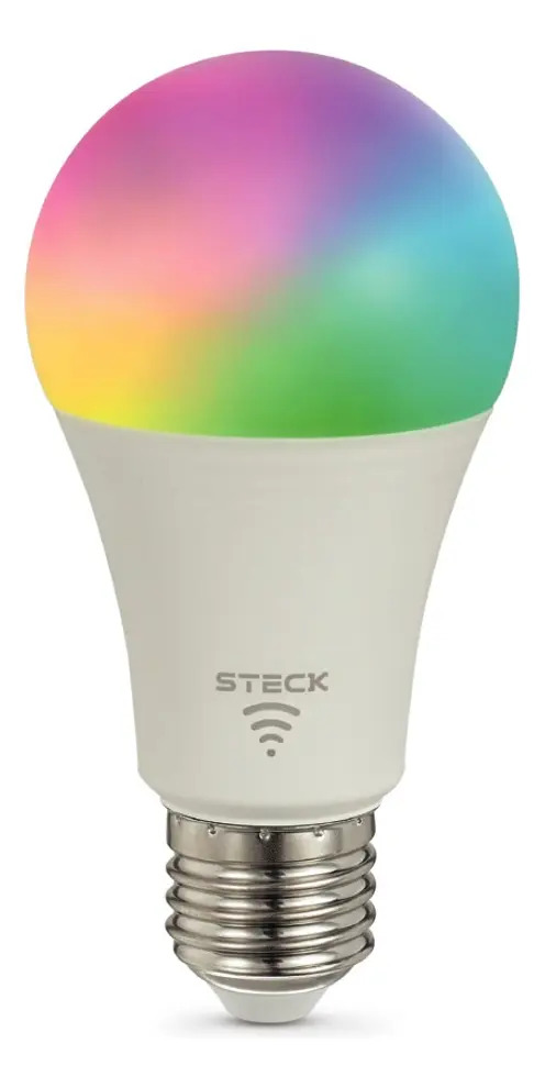Lâmpada Rgb+ 12 W Wi-Fi Ble Steck SLAMP1 1