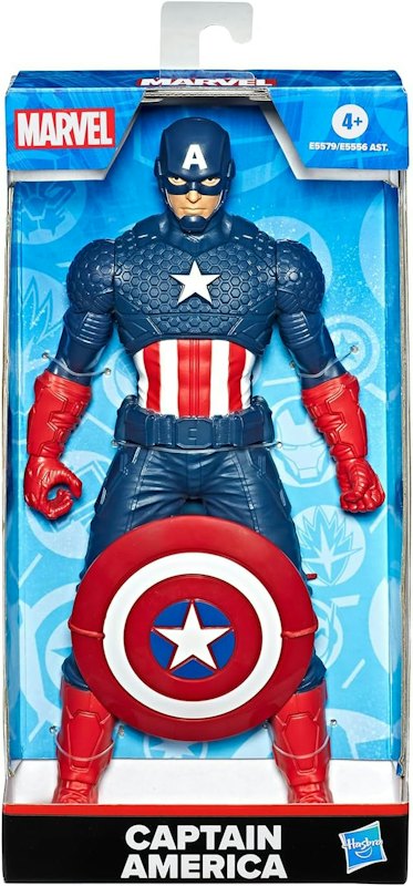 Boneco Artic. Capitão América Avengers Olympus 24 cm Marvel 1