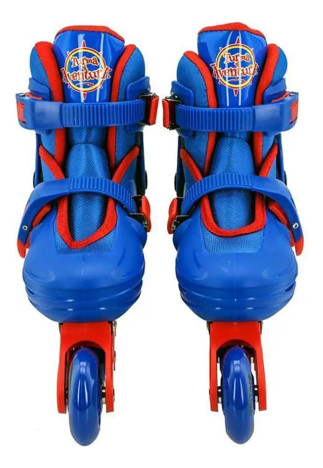 Patins Kit Inline Azul Unitoys 3
