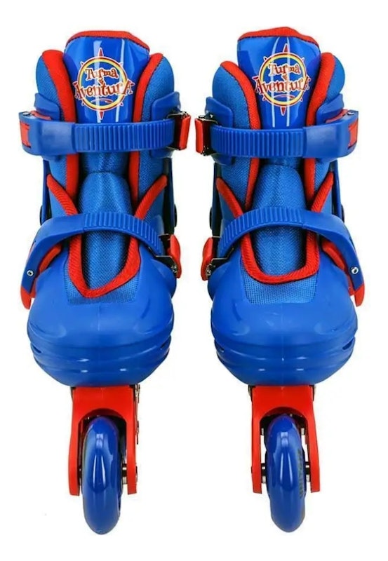 Patins Kit Inline Azul Unitoys 3
