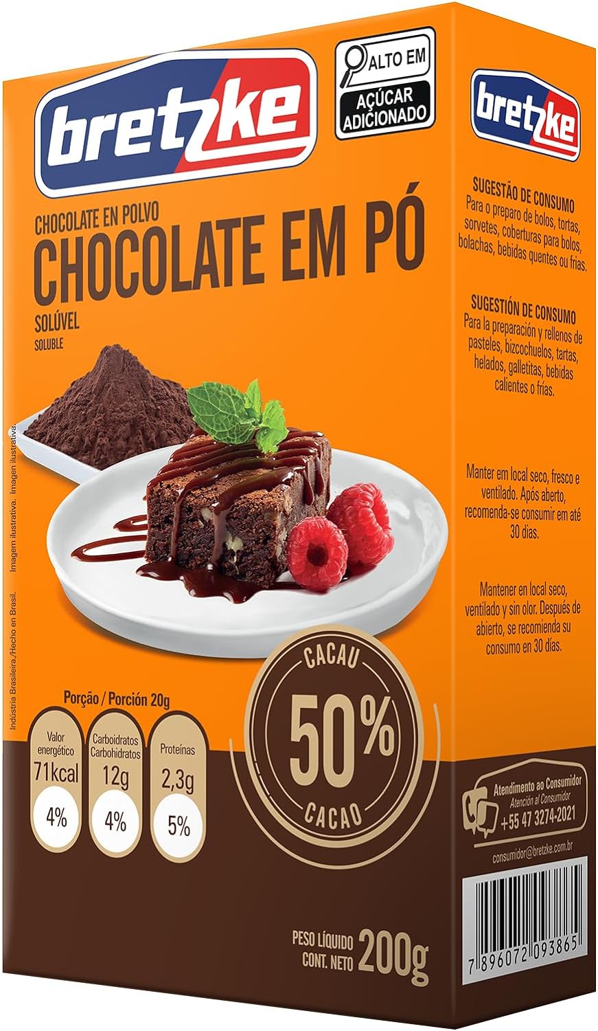 Chocolate em Pó 50% 1
