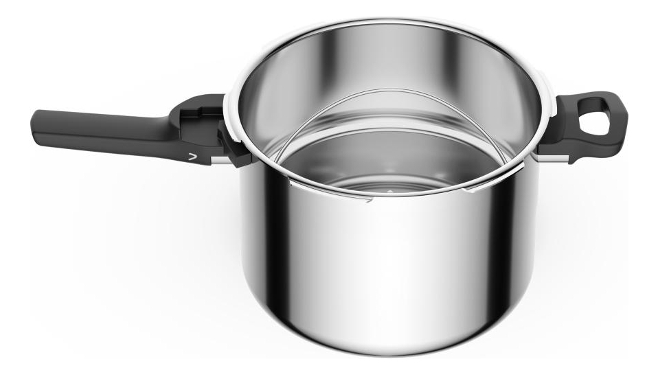 Panela De Pressão Rochedo Inox Trendy 6 L 2