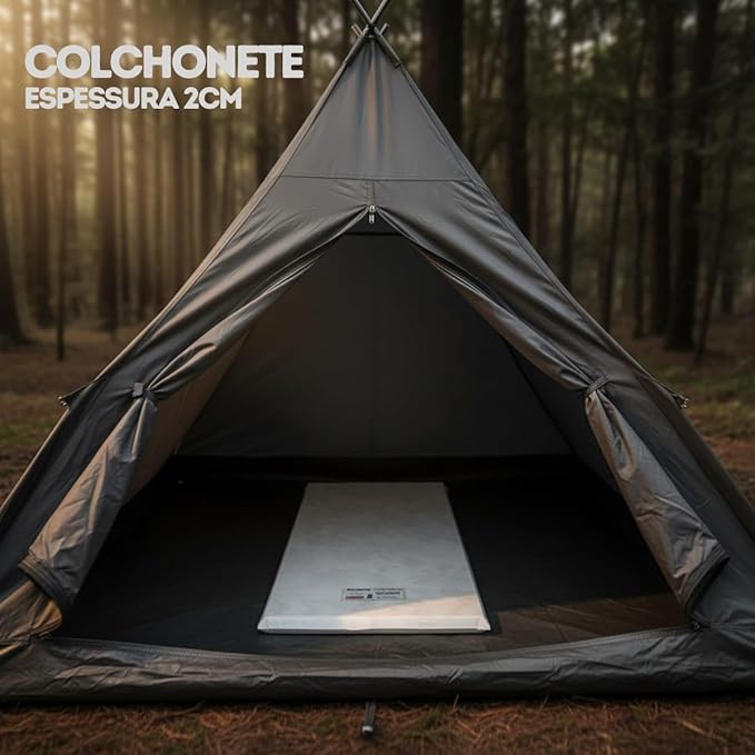 Colchonete Camping Blue Magazine Ortobom 2