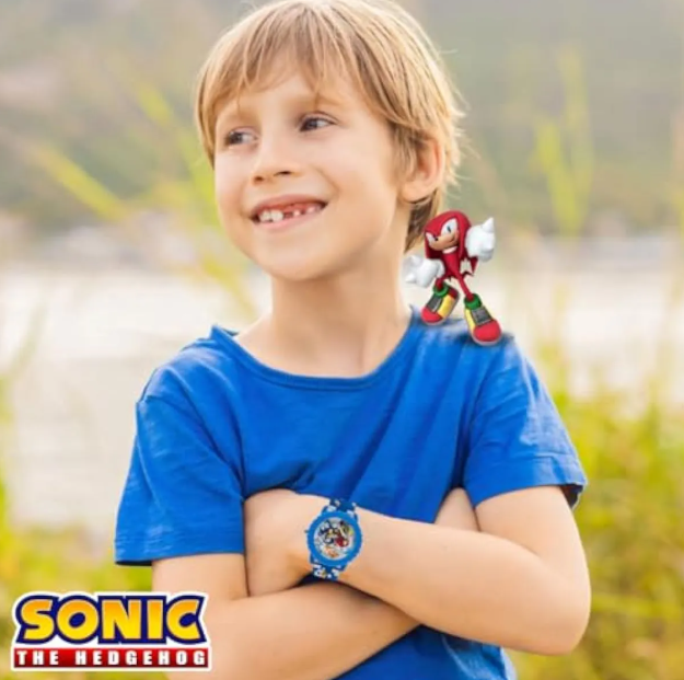 Relógio Infantil Sonic the Hedgehog  4