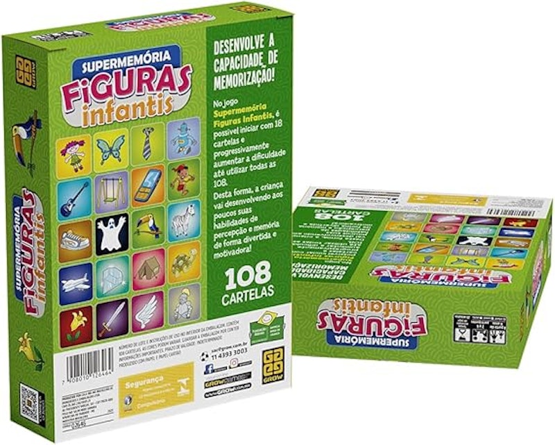 Jogo Supermemória Figuras Infantis 5