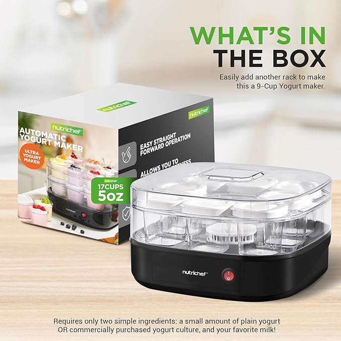 Máquina de Iogurte Automática Nutrichef 3