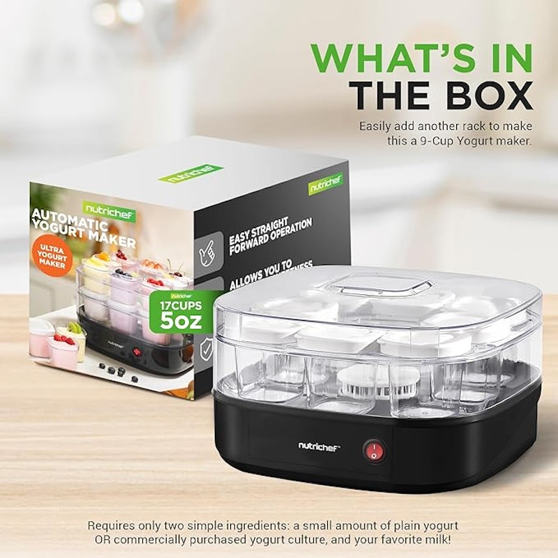 Máquina de Iogurte Automática Nutrichef 3