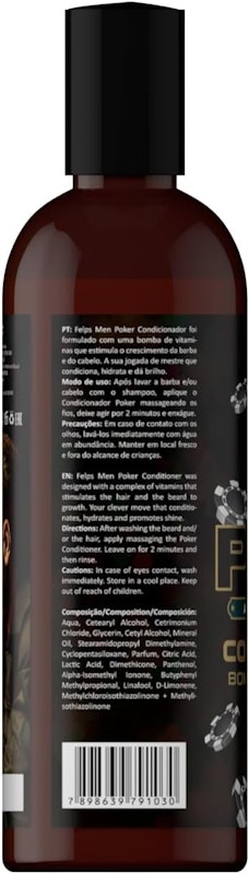 Condicionador Cabelo e Barba Poker Bomba de Crescimento 2