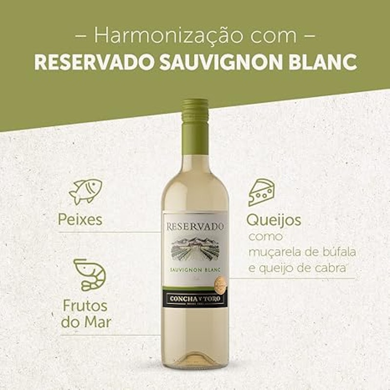 Vinho Chileno Reservado Sauvignon Blanc 3
