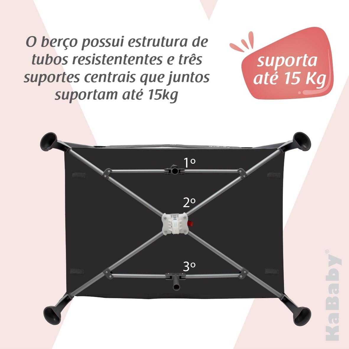 Berço Cercado Portátil com Bolsa Adventure 5