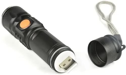 Mini Lanterna Tática Usb Jws Ws-569 Led Qualidade Cree T6 2
