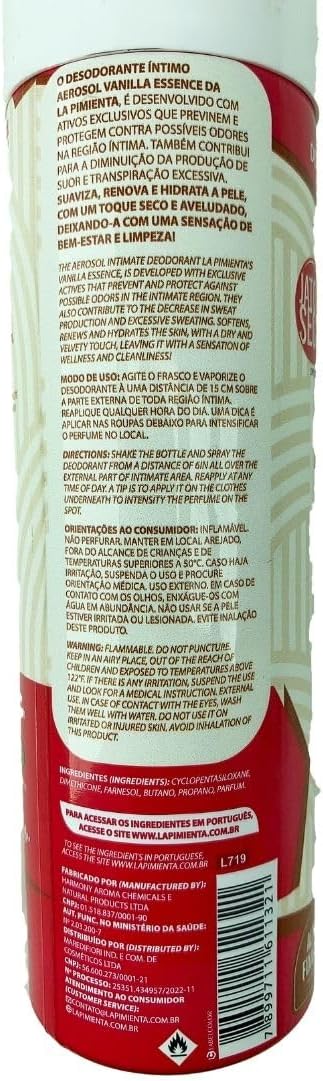 Desodorante Íntimo Vanilla Essence 2