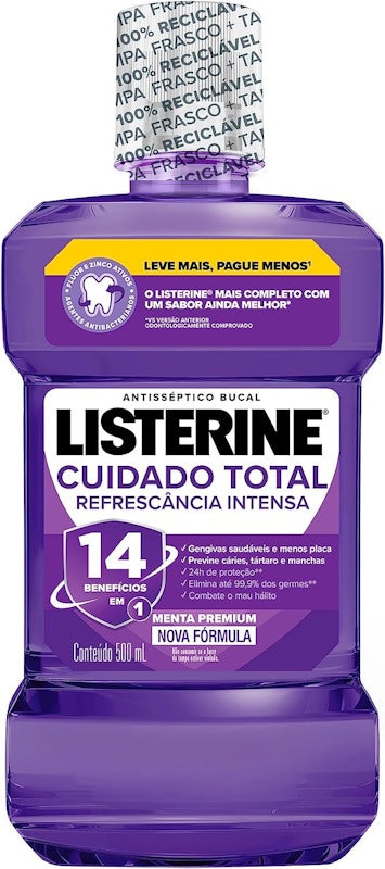 Listerine Cuidado Total Refrescância Intensa 1