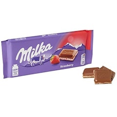 Chocolate Milka Strawberry