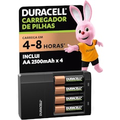 Carregador para Pilha Recarregável AA/AAA