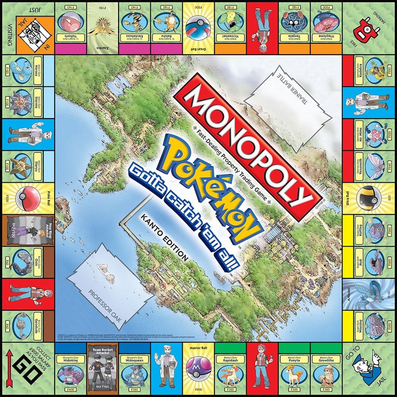 Pokémon Monopoly - Edição Kanto 3