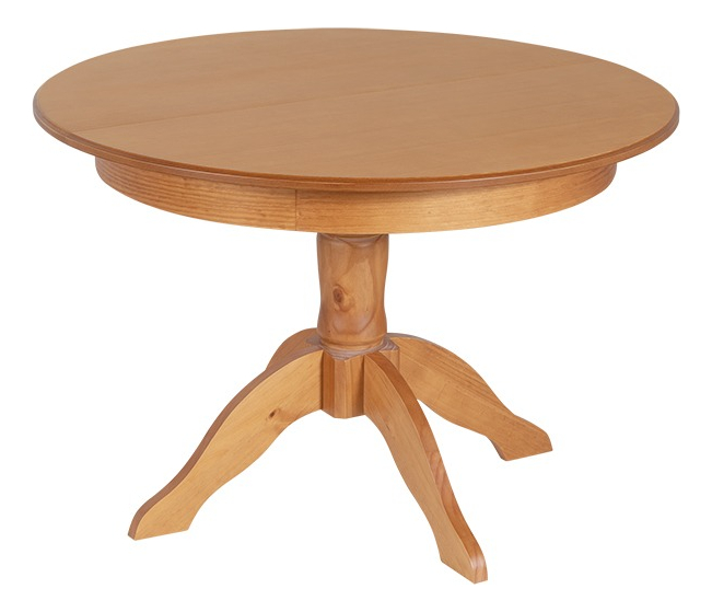 Mesa de Jantar Redonda Extensível Tea - Nozes 1