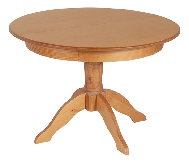 Mesa de Jantar Redonda Extensível Tea - Nozes 1