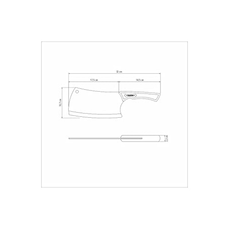 Cutelo Churrasco Black 2