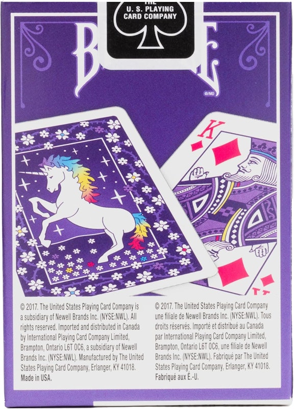Baralho Bicycle Unicorn 3