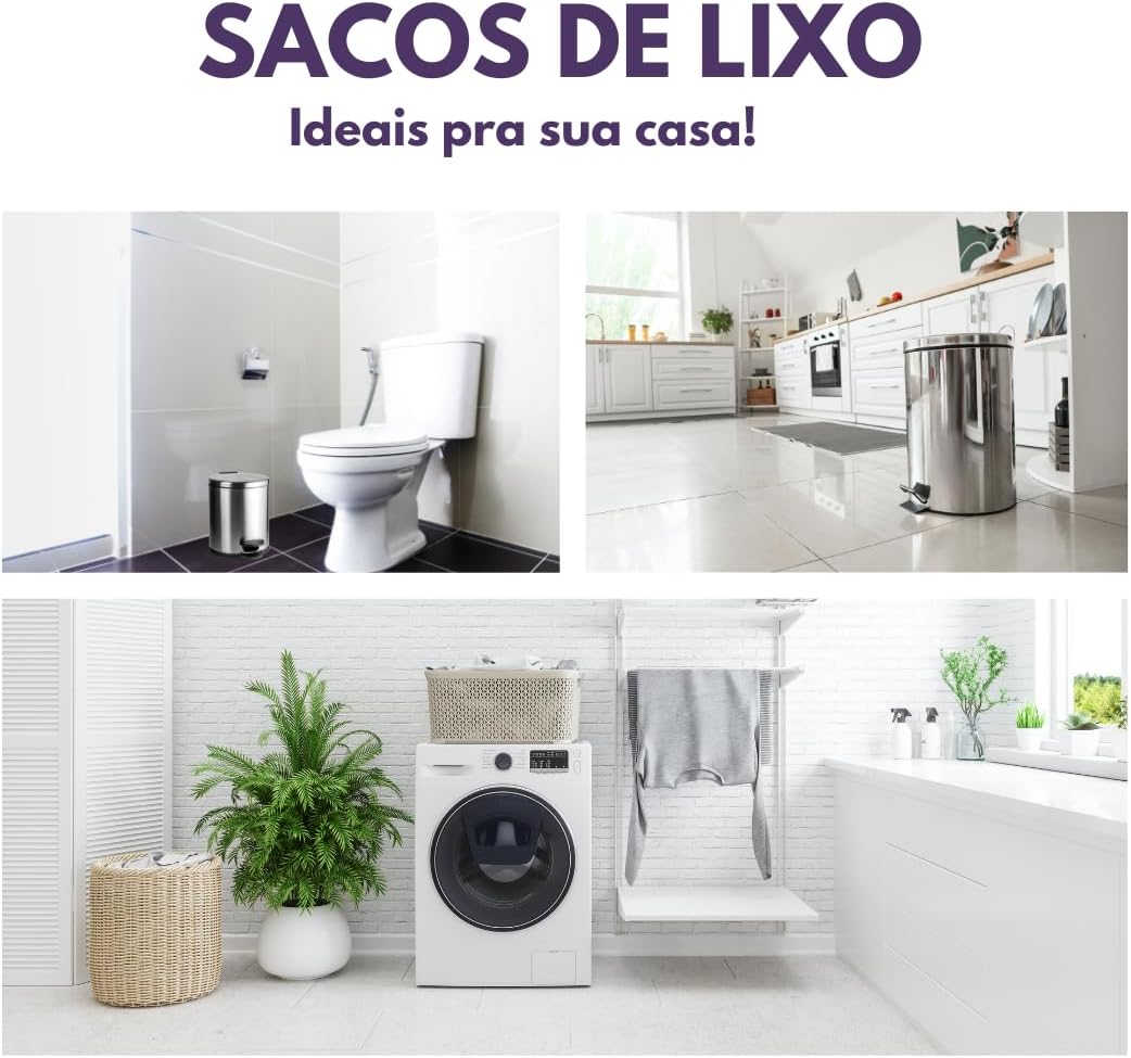 Saco de Lixo Super Resistente Pacote 100 3