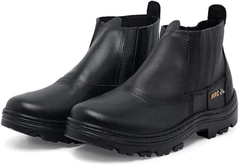 Bota de Segurança Masculino Couro com Biqueira Elástica 1
