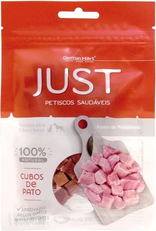 Petisco Just Cubos de Pato 1