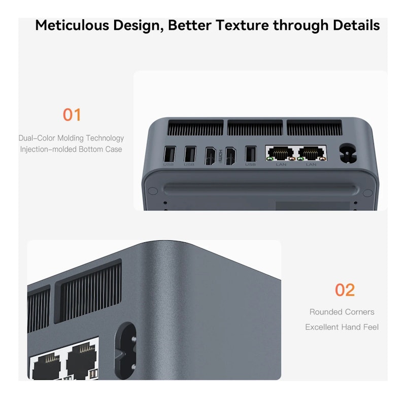 Beelink EQR5 AMD Ryzen 7 5825U 5